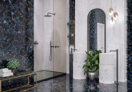Керамогранит LCM Adamant Blue Суперполированный 60х120