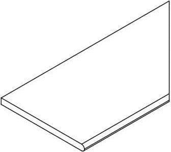 Бортик Авангард Блэк 30x120 закруглённый правый (620090001166) Бортик Авангард Блэк 30x120 закруглённый правый (620090001166)