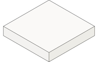 Ступень Etic Rovere Bianco Scalino Angolare DX (ANAE) 