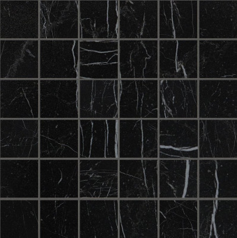 Мозаика Roma Diamond Nero Reale Gres Macromosaico (fNGG) фото Мозаика Roma Diamond Nero Reale Gres Macromosaico (fNGG)