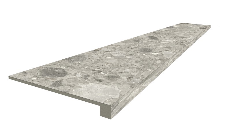 Ступень Брера Грэй 33x120 фронтальная Ступень Брера Грэй 33x120 фронтальная