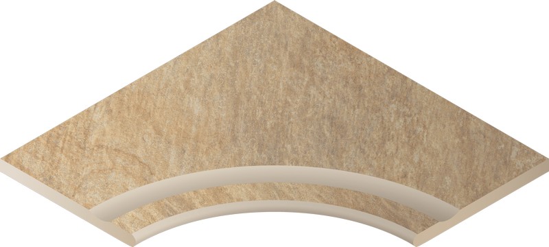 Бортик Дистрикт Сэнд 60x60 с выемкой угловой закругленный (620090000244) Бортик Дистрикт Сэнд 60x60 с выемкой угловой закругленный (620090000244)