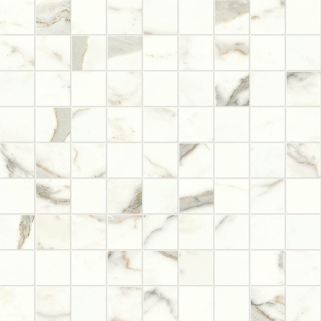 Мозаика Marvel Calacatta Prestigio Mosaico Matt (A414) Мозаика Marvel Calacatta Prestigio Mosaico Matt (A414)
