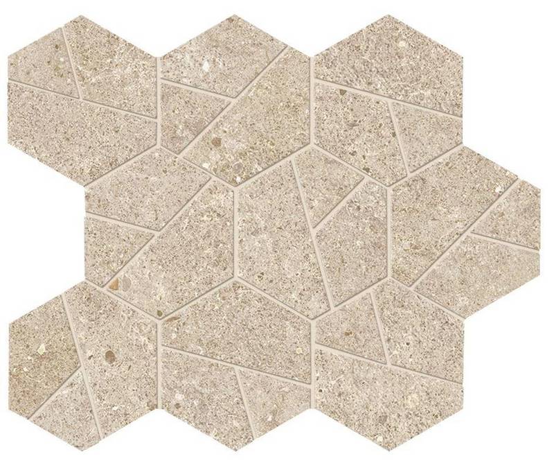 Мозаика Boost Stone Cream Mosaico Hex (A7CV) Мозаика Boost Stone Cream Mosaico Hex (A7CV)