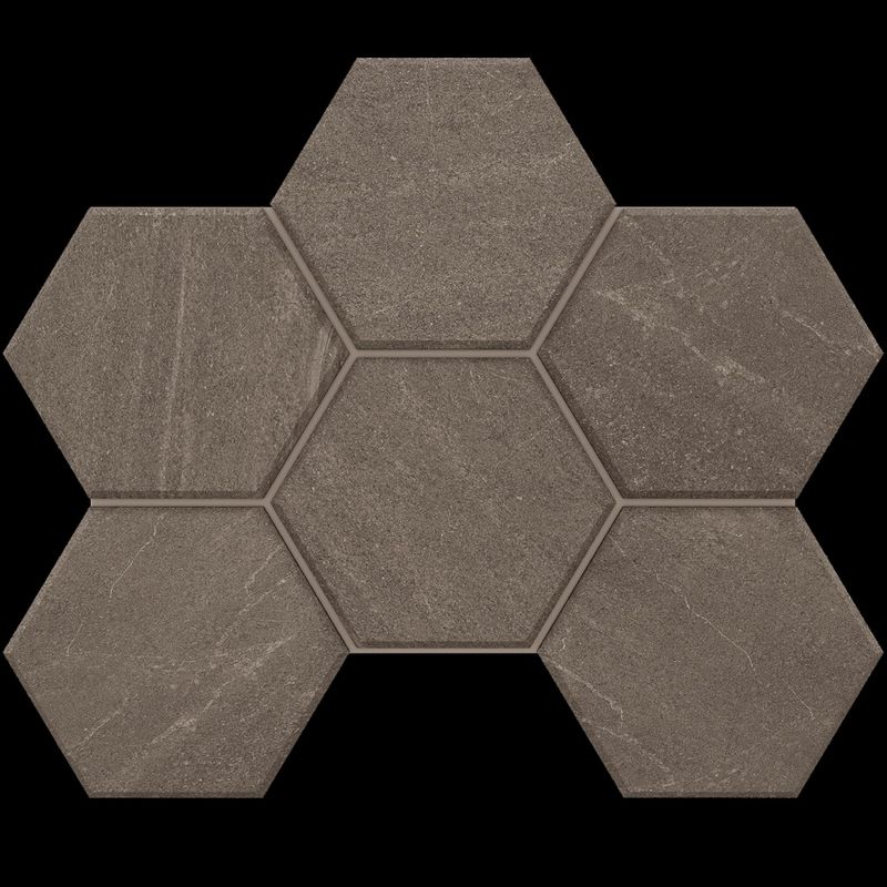 Мозаика GB03 Gabbro натуральная 25x28.5 серый Мозаика GB03 Gabbro натуральная 25x28.5 серый