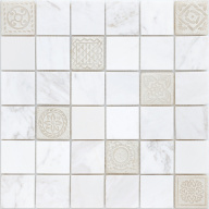 Art Dolomiti bianco MAT 48x48x8