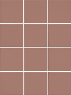 1336 Агуста розовый матовый 30x40 из 12 частей 9,8x9,8x0,7