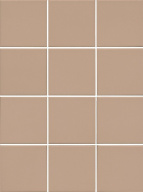 1337 Агуста оранжевый матовый 30x40 из 12 частей 9,8x9,8x0,7