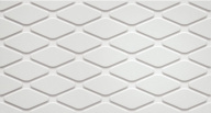Плитка 3D White Rhombus Matt (600010002253) 
