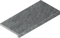 Ступень Дженезис Силвер 33x60 угловая правая X2 (620070001077)