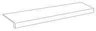 Ступень Forte Dei Marmi Quark Sahara Bl. Scal. Front. 33x120 Cer (620070002687)
