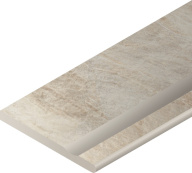 Бортик Манетик Уайт 30x60 с выемкой закруглённый правый X2 (620090000199)