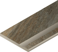 Бортик Манетик Дарк 30x60 с выемкой закруглённый правый X2 (620090000213)