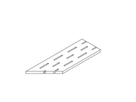 Решетка Дженезис Грэй 20x60 левая X2 (620090000593)