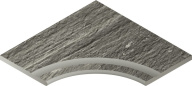 Бортик Скайфолл Гриджио 60x60 с выемкой угловой закруглённый 30 X2 (620090000694) Бортик Скайфолл Гриджио 60x60 с выемкой угловой закруглённый 30 X2 (620090000694)