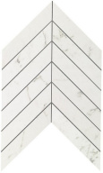 Мозаика Marvel Carrara Pure Chevron Wall (9SCA) 