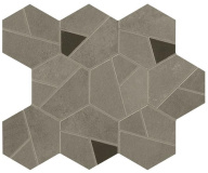 Мозаика Boost Pro Taupe Mosaico Hex Coffee (A0QP) 