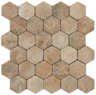 Мозаика Aix Beige Honeycomb Tumbled (A0UB) 