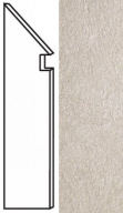 Плинтус Brave Gypsum Battiscopa Sag. SX (A1JF) 