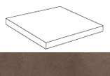 Ступень Dwell Brown Leather Scalino Angolare DX (A1LC) 