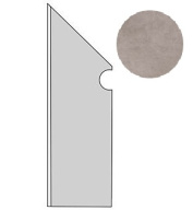 Плинтус Dwell Gray Battiscopa Sag. SX (A1LG) 