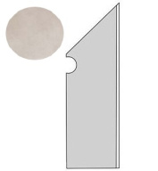 Плинтус Dwell Pearl Battiscopa Sag. DX (A1LL) 