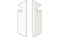 Плинтус Marvel Calacatta Prestigio Battisc. Sag Sx (A432) Плинтус Marvel Calacatta Prestigio Battisc. Sag Sx (A432)