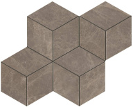 Мозаика Marvel Gris Supreme Mos. Esagono Lap. (AEPK) 30x35 