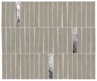 Мозаика Boost Mineral Grey Mosaico Domino Lux (AIHI) 