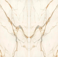 Керамогранит Calacatta Imperiale Bookmatch Silk 160x320