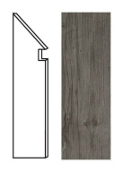 Плинтус Axi Grey Timber Battiscopa Sag. SX (ANMK) 