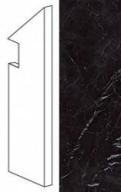 Плинтус Marvel Nero Marquina Battiscopa Sag. DX (ATES) 