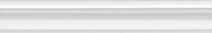 BLC017R Бордюр Багет Марсо белый обрезной 30х5х19