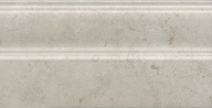 FMA028R Плинтус Карму серый светлый матовый обрезной 30х15 30x15x17