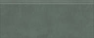 FMF021R Плинтус Чементо зелёный матовый обрезной 30x12x1,3