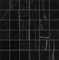 Мозаика Roma Diamond Nero Reale Gres Macromosaico (fNGG)