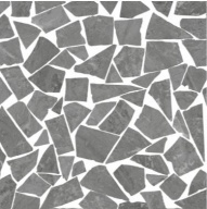 Мозаика Roma Diamond Grigio Schegge Mosaico Brillante (fNZA)