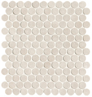 Мозаика Nobu White Gres Round Mosaico Matt (fRNM) Мозаика Nobu White Gres Round Mosaico Matt (fRNM)