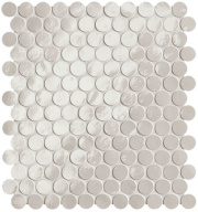 Мозаика Glim Ghiaccio Round Mosaico Brillante  (fROI)