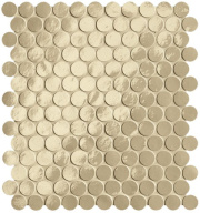 Мозаика Glim Tortora Round Mosaico Brillante (fROQ)