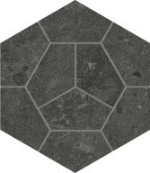 Декор Nyra Charcoal Favus  