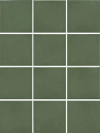 KM1010G0050N Бахия зелёный глянцевый 29,8х39,8 из 12 частей 9,8x9,8x0,7 керамогранит