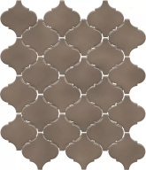 KM2630M0010N Арабески Марокко коричневый тёмный глянцевый 26x30x0,7 керамическая плитка