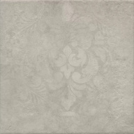 KM4040G0061N Хадду серый светлый матовый декорированный 40,2x40,2x0,8 керамогранит