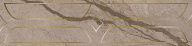 KMB3STA010BR Ифран бежевый светлый глянцевый обрезной 60x14,5x0,9 бордюр