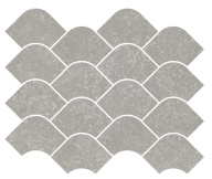 KMD2HID002BR Касабланка наборный серый матовый обрезной 30x25x0,9 декор