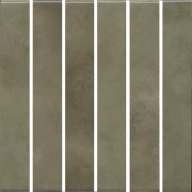 KMD2MSM003BN Фес мозаичный зелёный глянцевый 15x15x0,77 декор