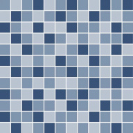 KMD2MSM008MN Темари мозаичный микс синий матовый 29,8x29,8x0,35 декор