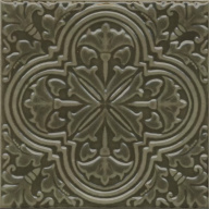KMD3STA002BN Фес зелёный глянцевый 15x15x0,77 декор