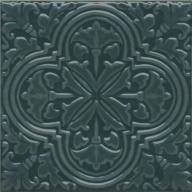 KMD3STA003BN Фес зелёный тёмный глянцевый 15x15x0,77 декор